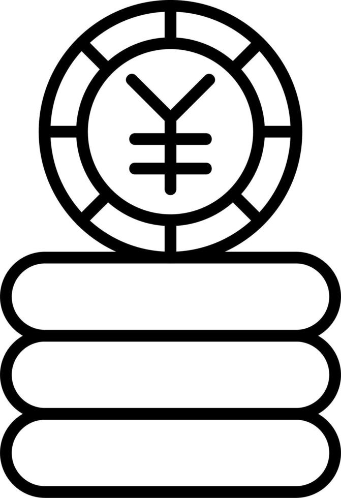 Yuan Vector Icon