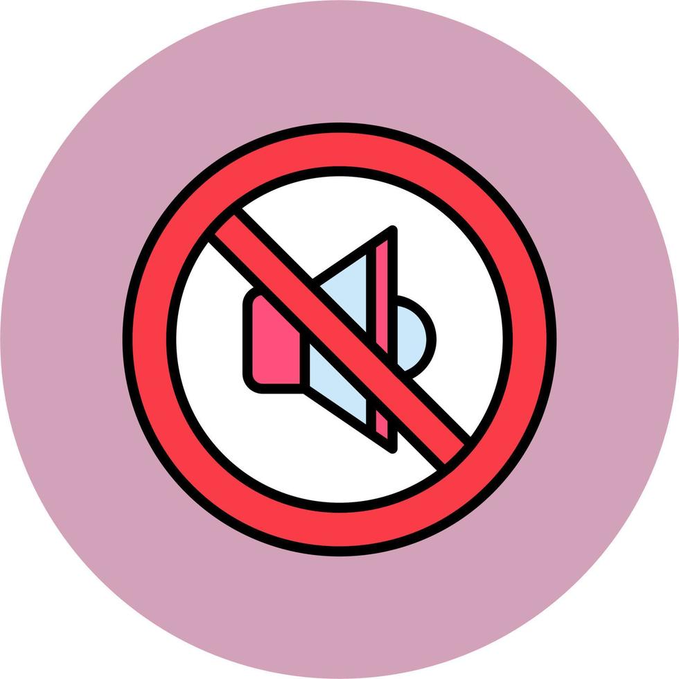 Mute Vector Icon