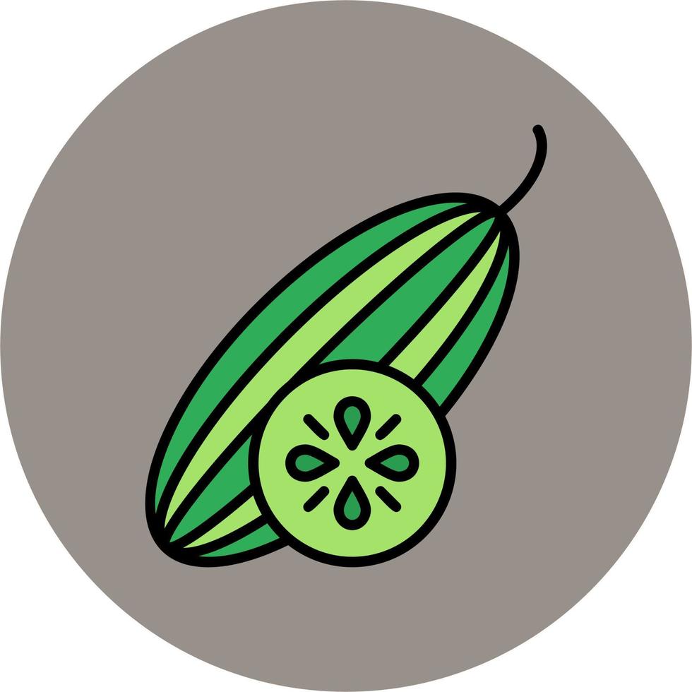 Cucumber Vector Icon