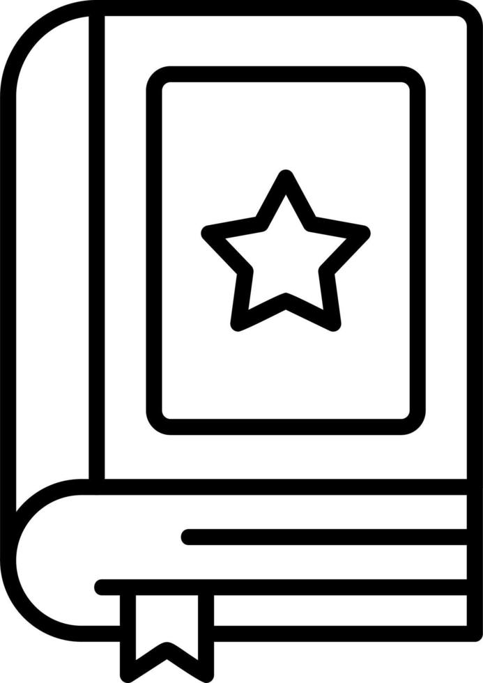Book Cover Vector Icon