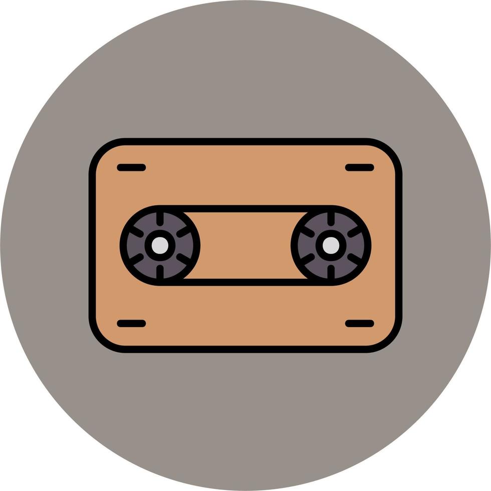 Cassette Vector Icon