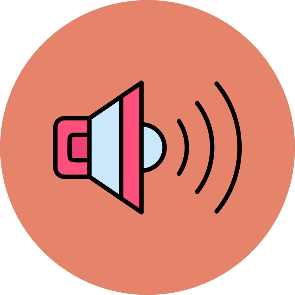 icono de vector de sonido