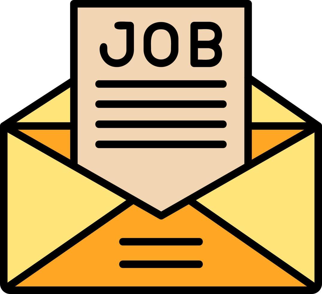 Job Offer Vector Icon