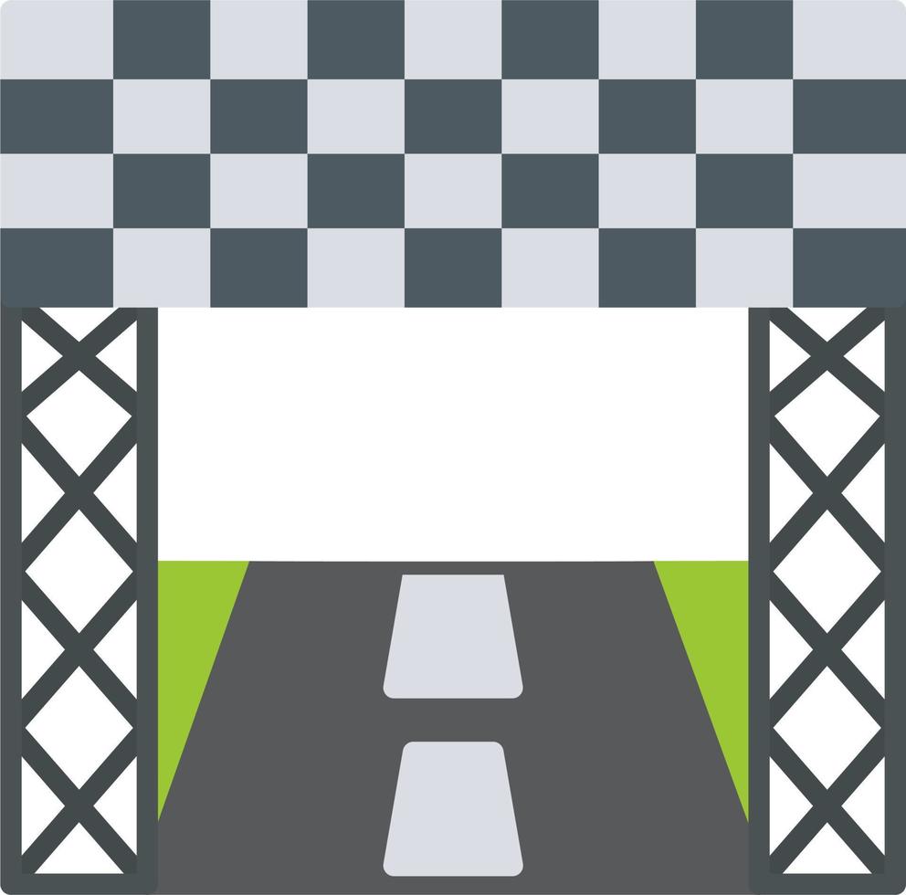 Racetrack Vector Icon