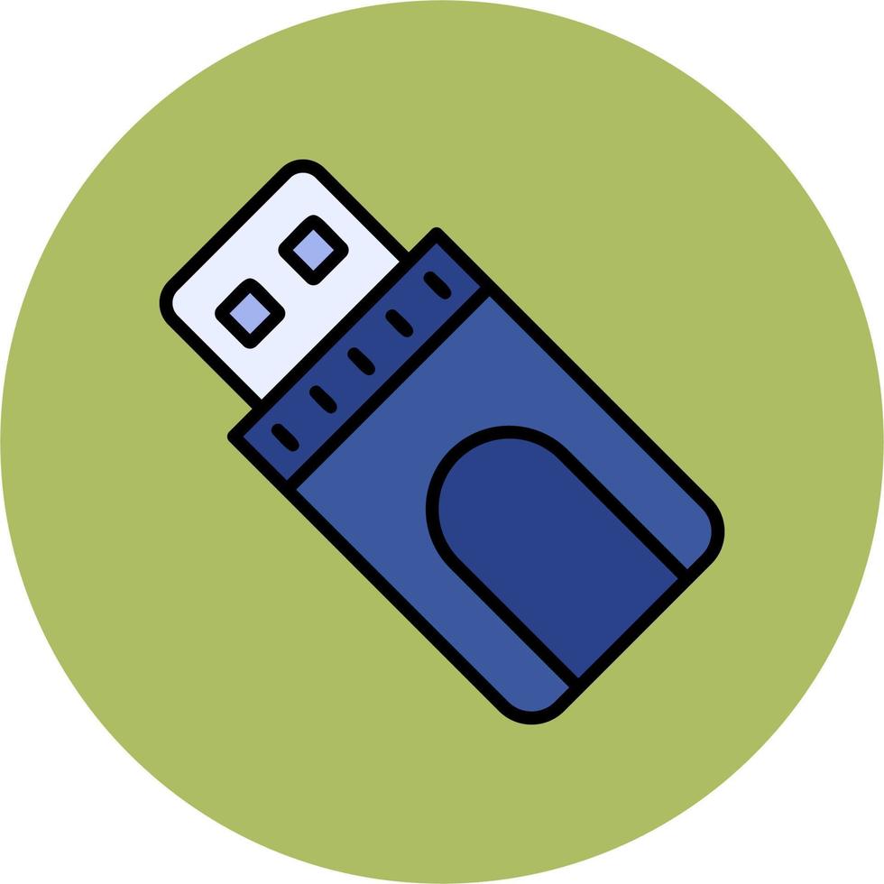 icono de vector de pendrive