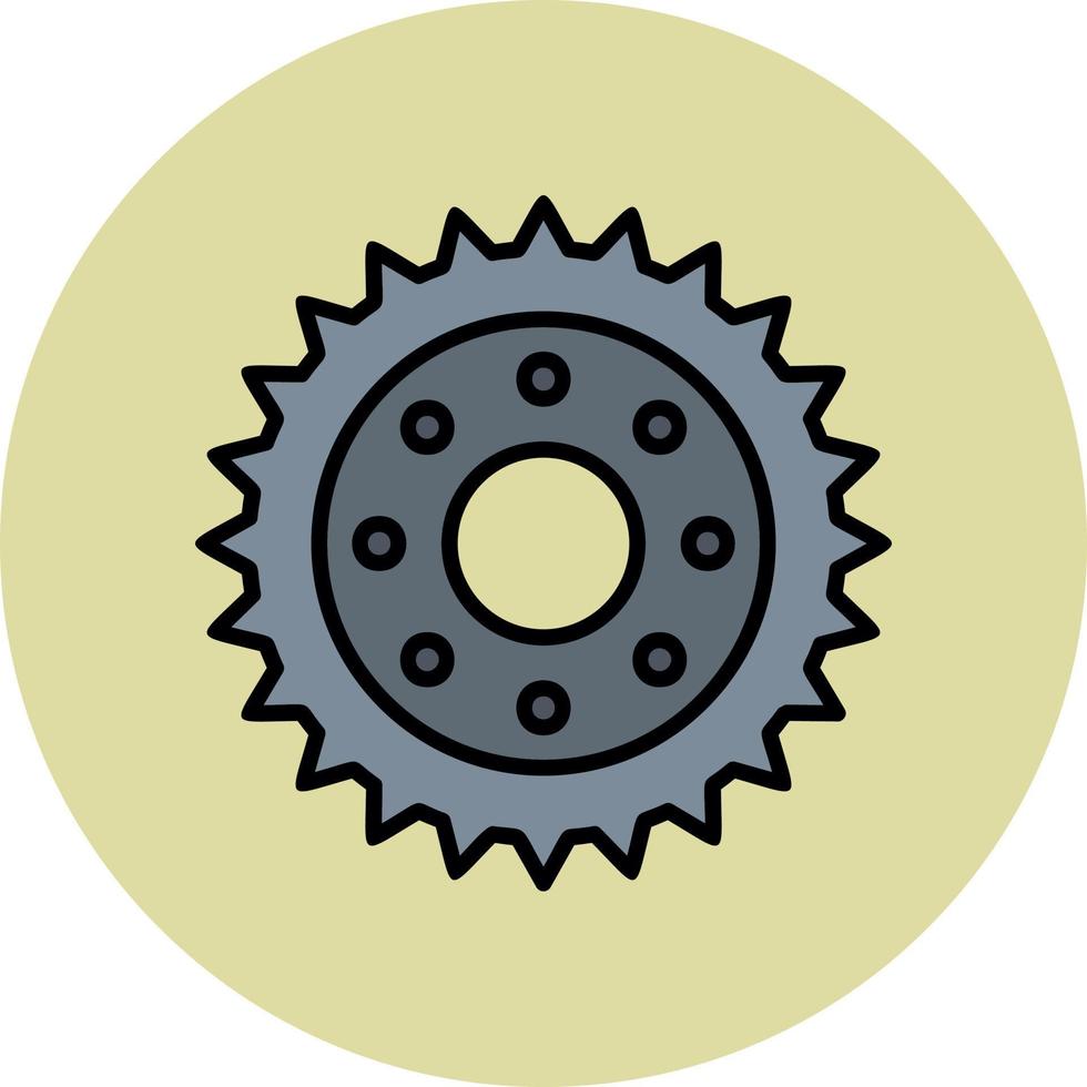 Sprocket Vector Icon