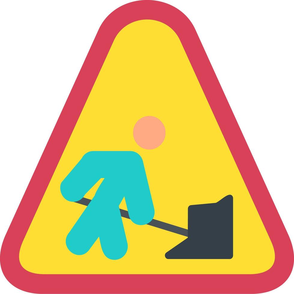 Road Work Vector Icon