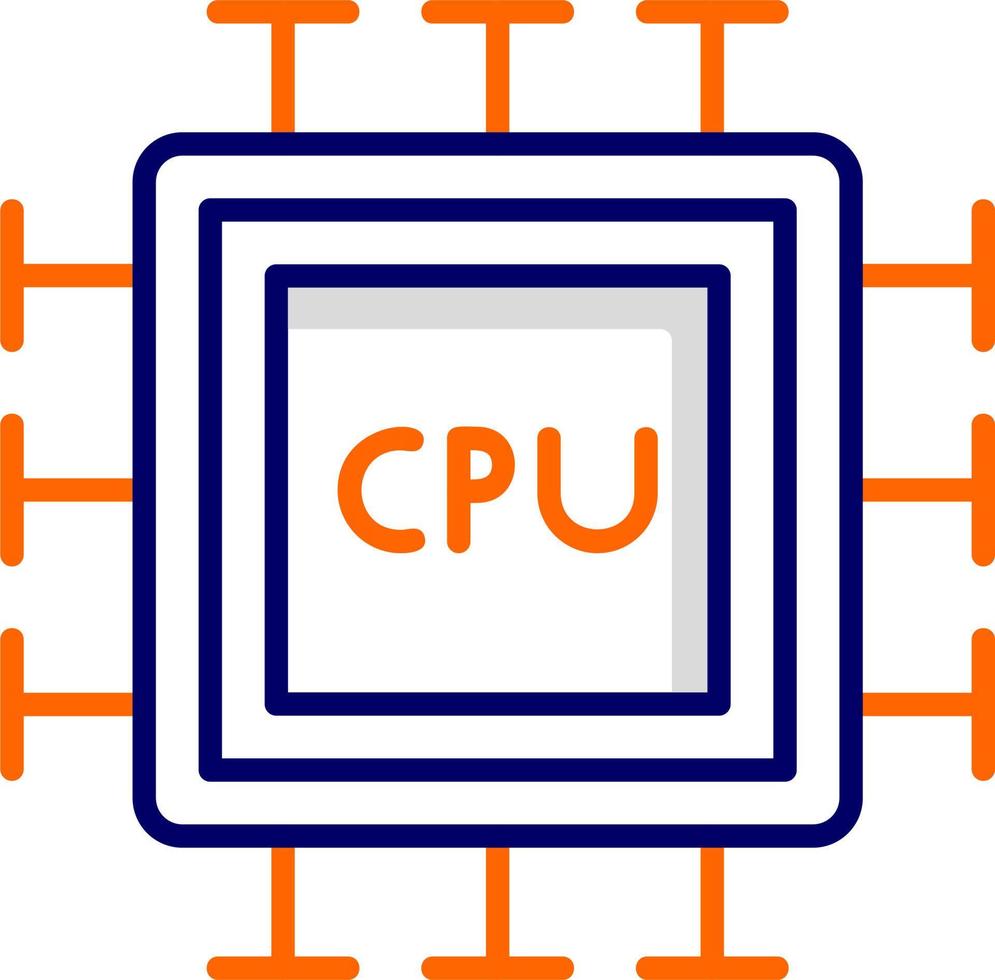 CPU Vector Icon