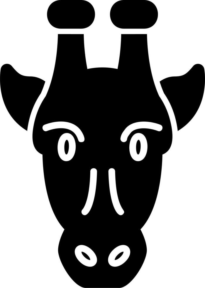 Giraffe Vector Icon
