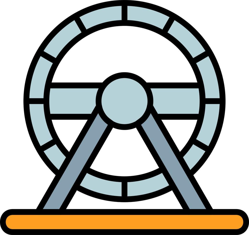 Hamster Wheel Vector Icon