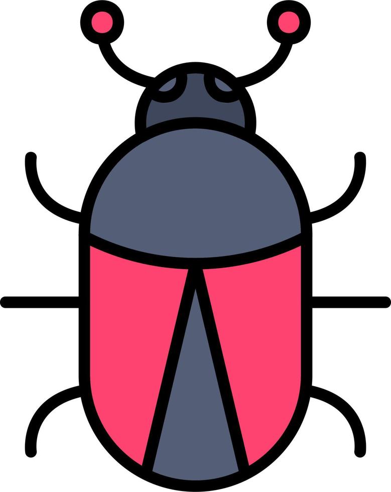 Ladybug Vector Icon
