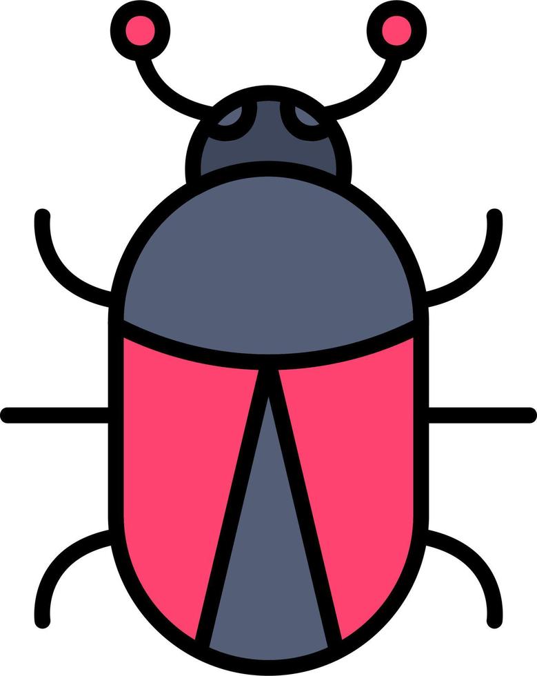 Ladybug Vector Icon