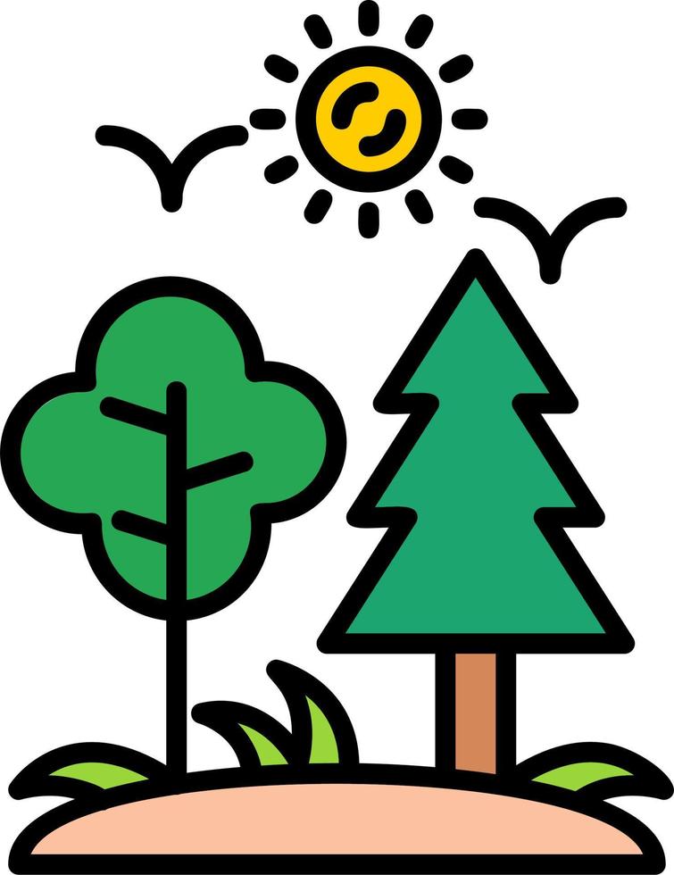 Forest Vector Icon