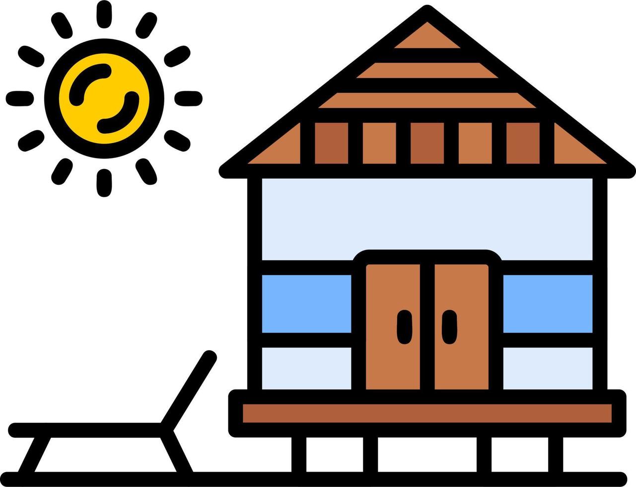 Resort Vector Icon