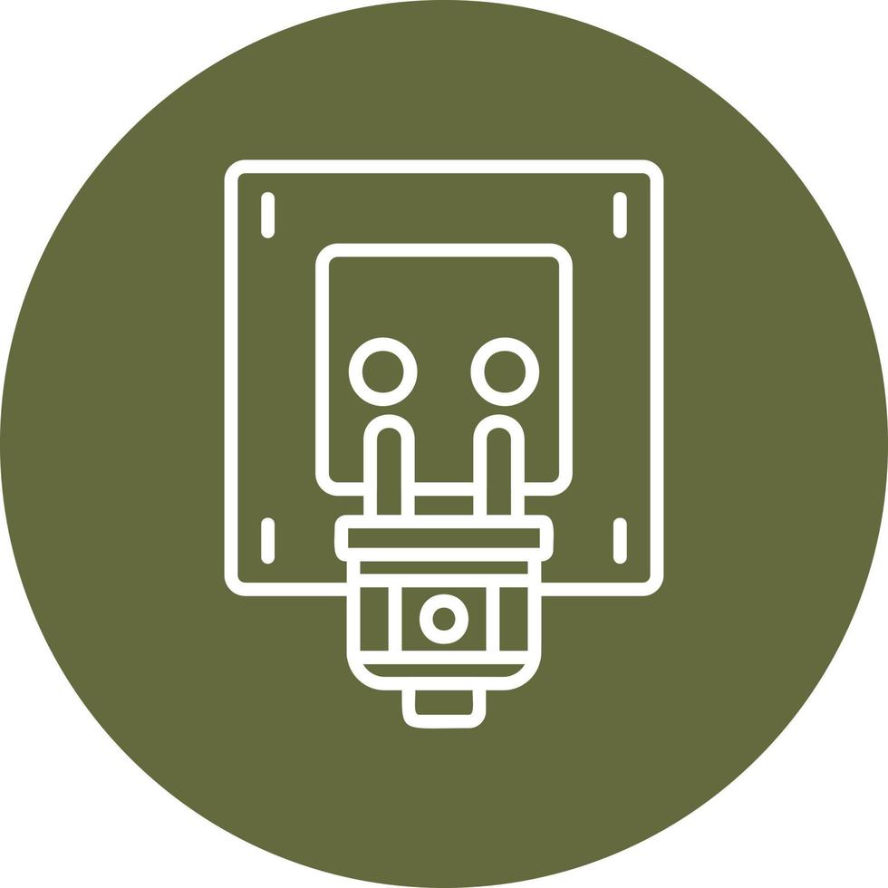 Unplugged Vector Icon