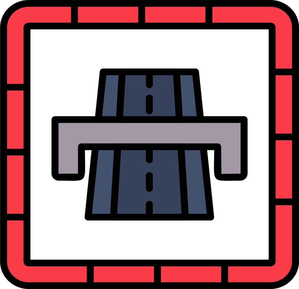 Motorway Vector Icon