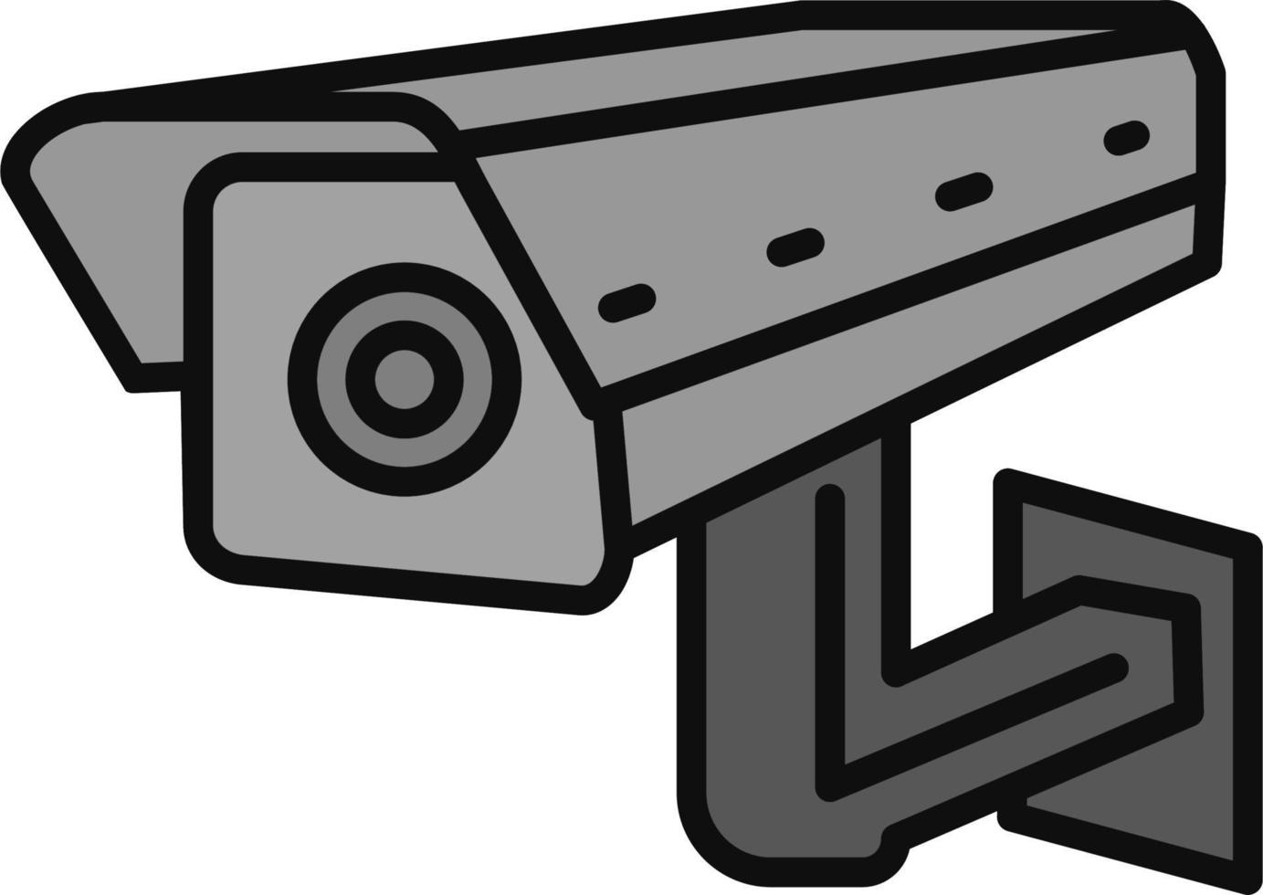 icono de vector de cámara cctv