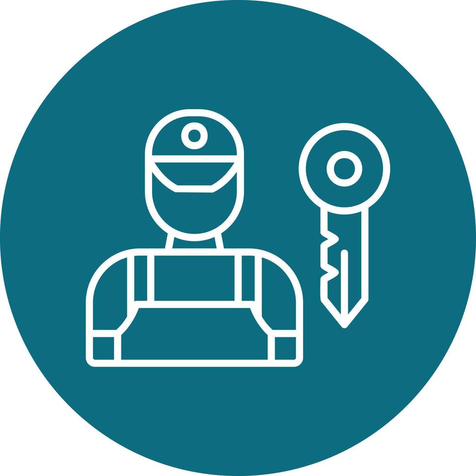 Locksmith Vector Icon