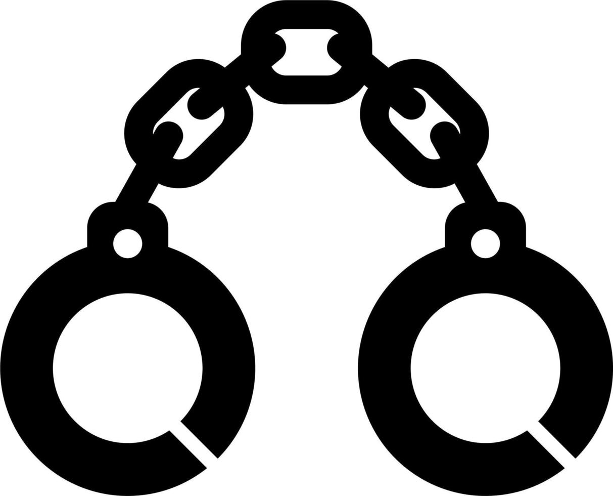 Handcuff Vector Icon