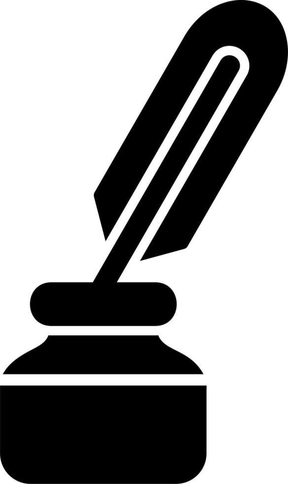 Inkwell Vector Icon