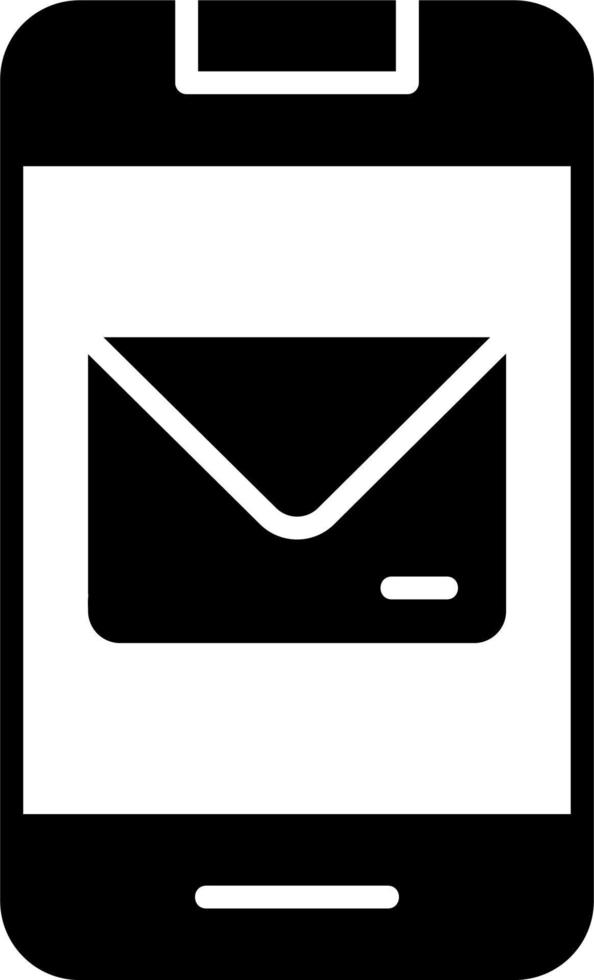 Phone Email Vector Icon