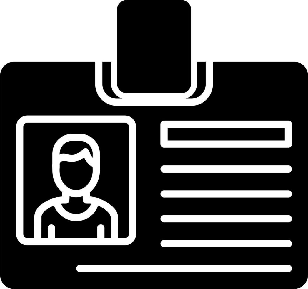 Id Card Vector Icon 20349951 Vector Art at Vecteezy