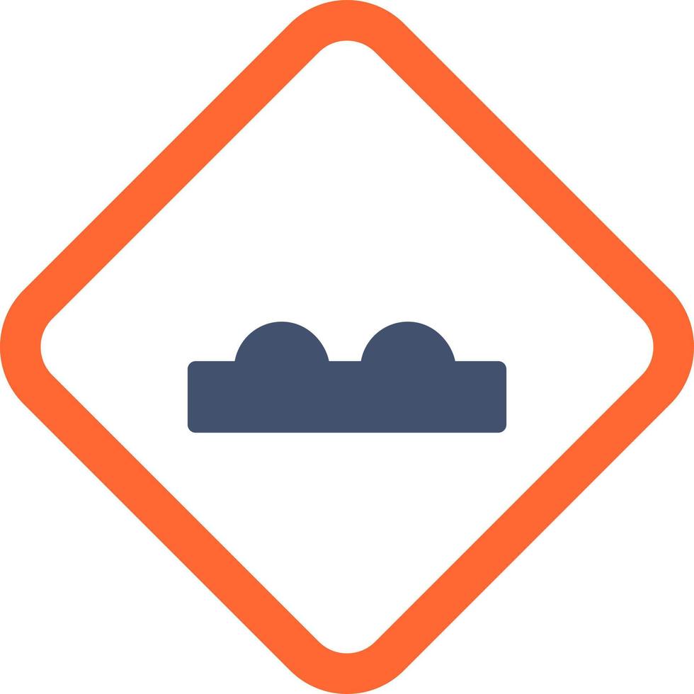 Uneven Vector Icon