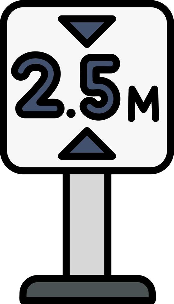 Tall Vector Icon