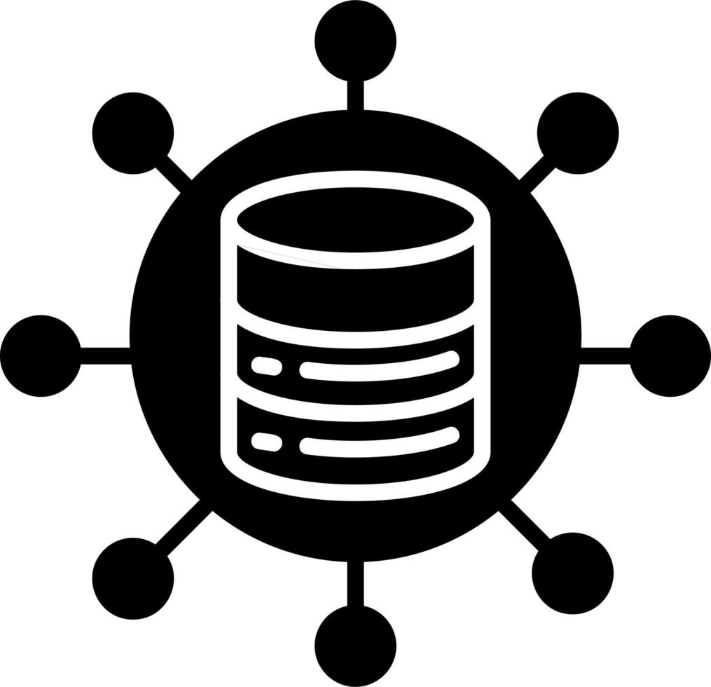 Data Network Vector Icon