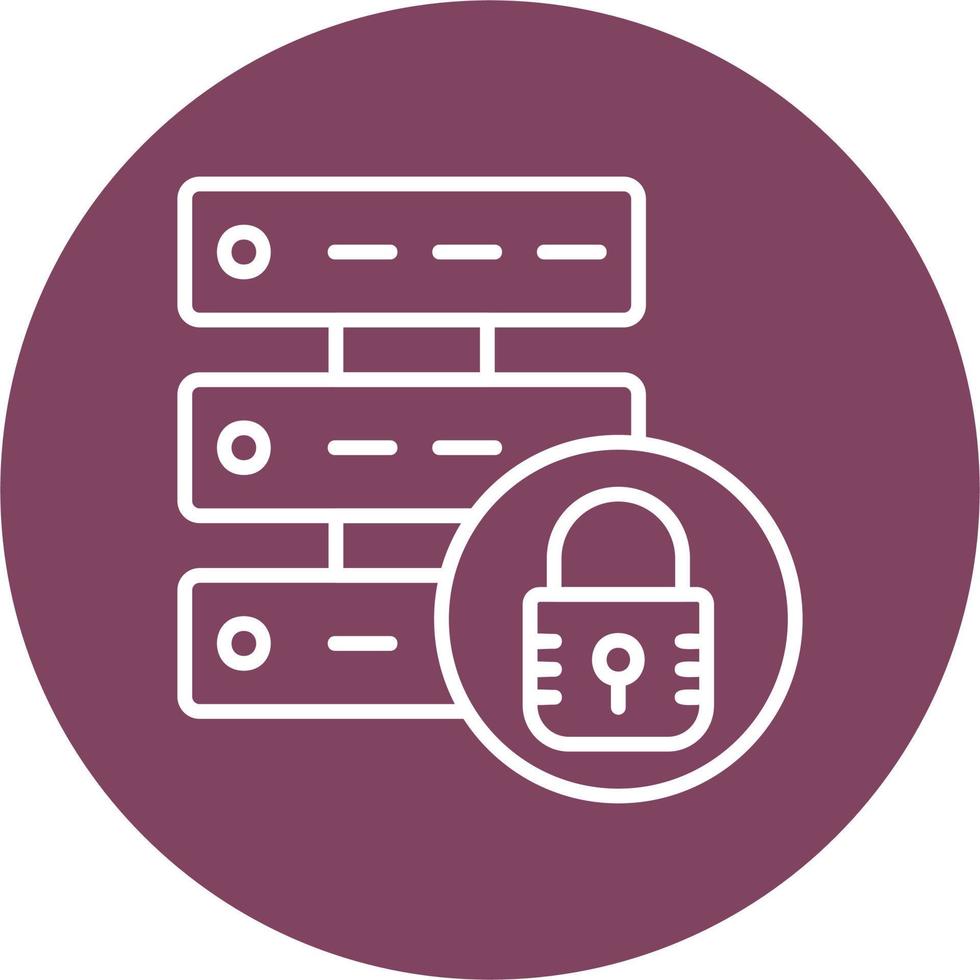 Secure Data Vector Icon