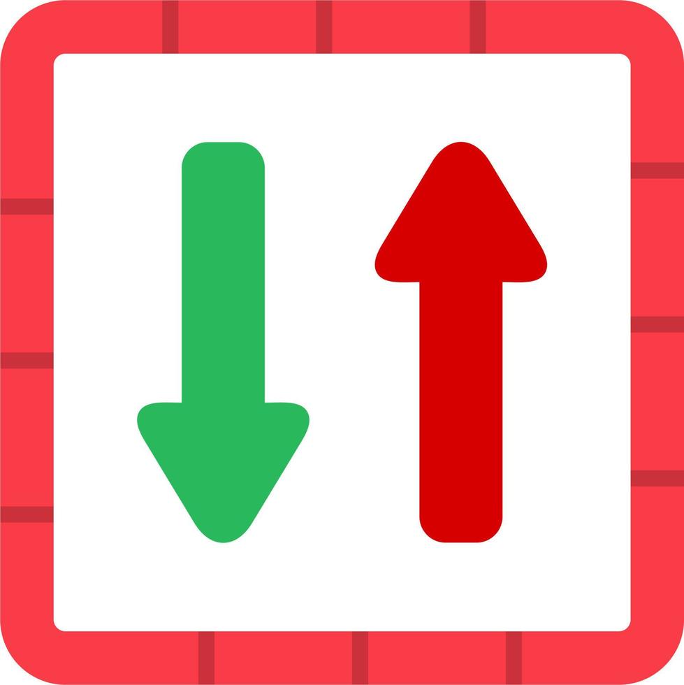 Two Ways Vector Icon
