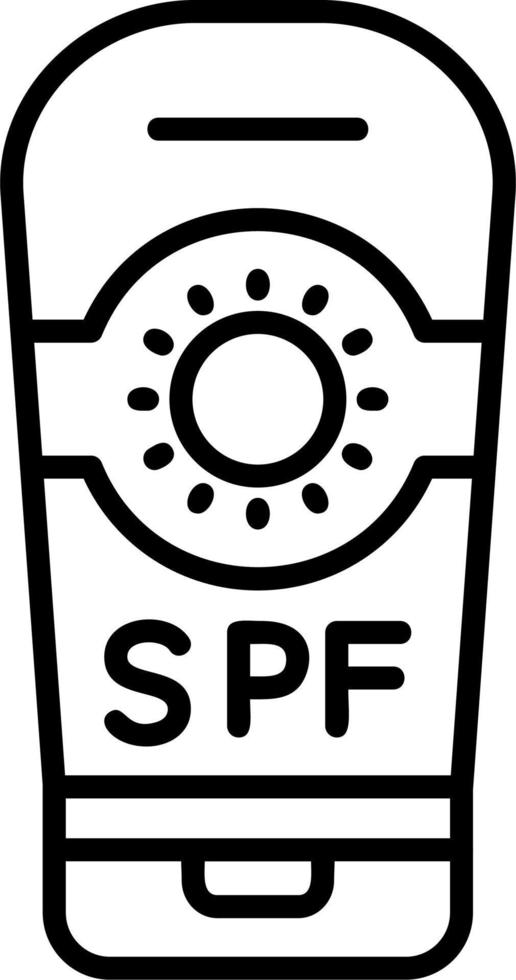 Sun Protection Vector Icon