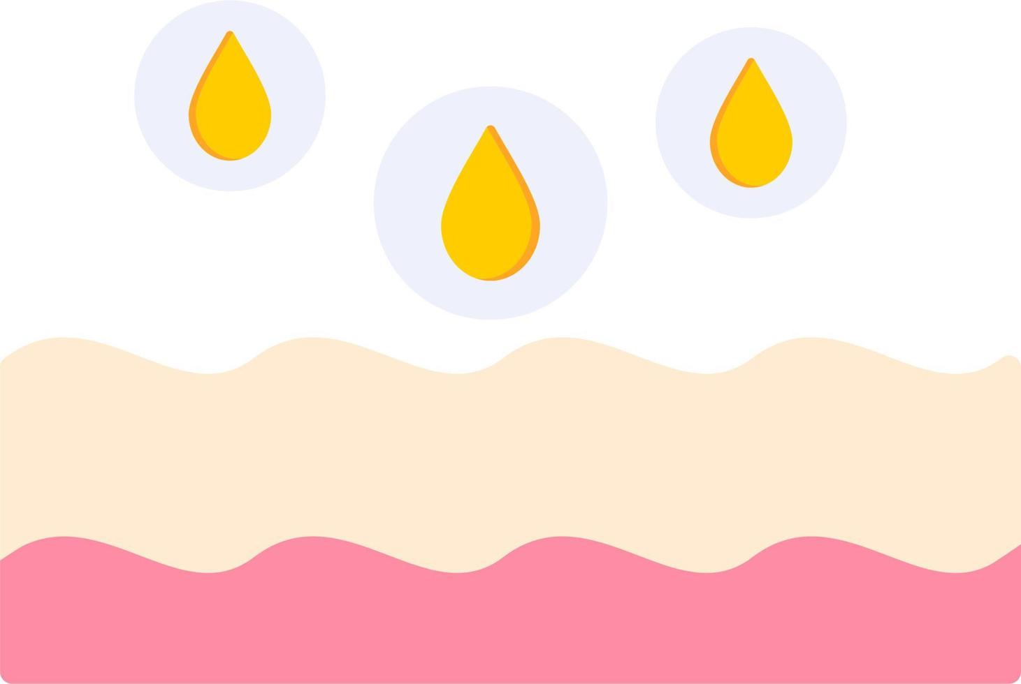 Skin Oil Vector Icon