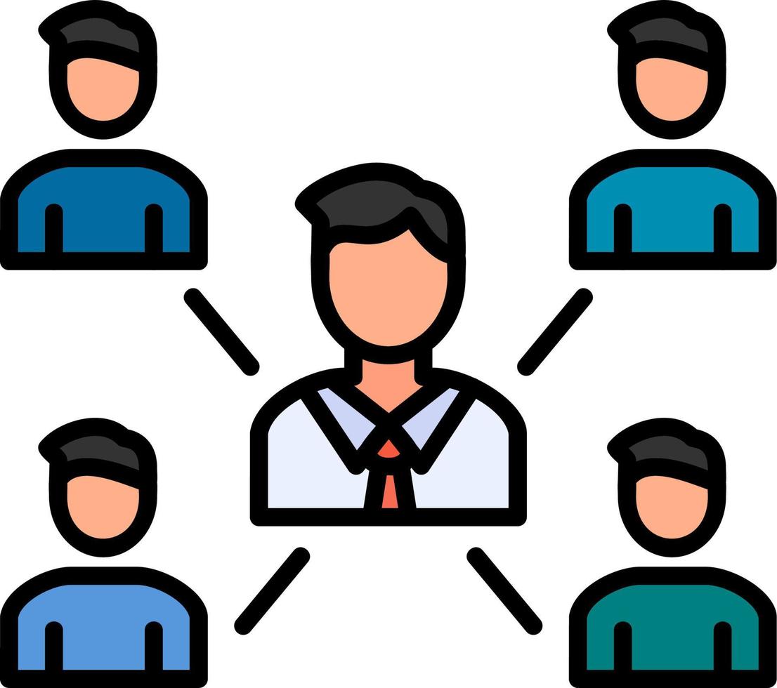 Networking Vector Icon