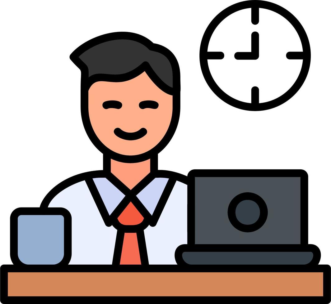 Working Man Vector Icon