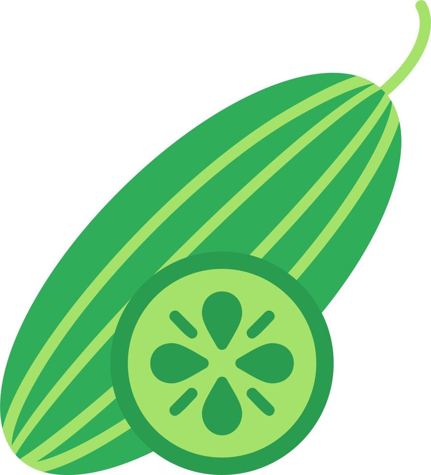 icono de vector de pepino