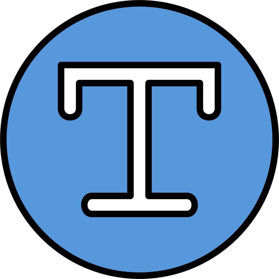 Text Vector Icon