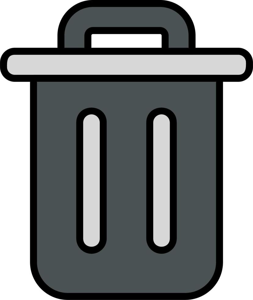 Trash Vector Icon