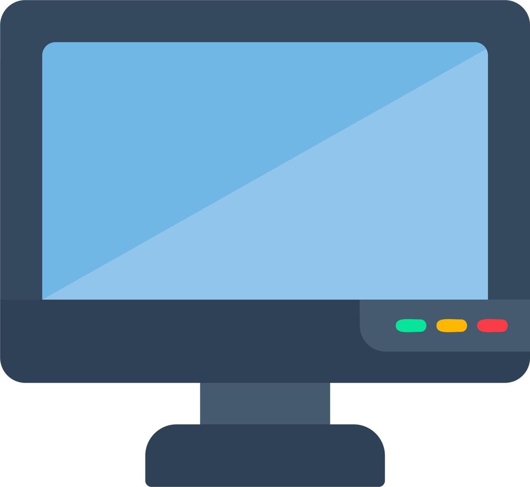 Monitor Vector Icon