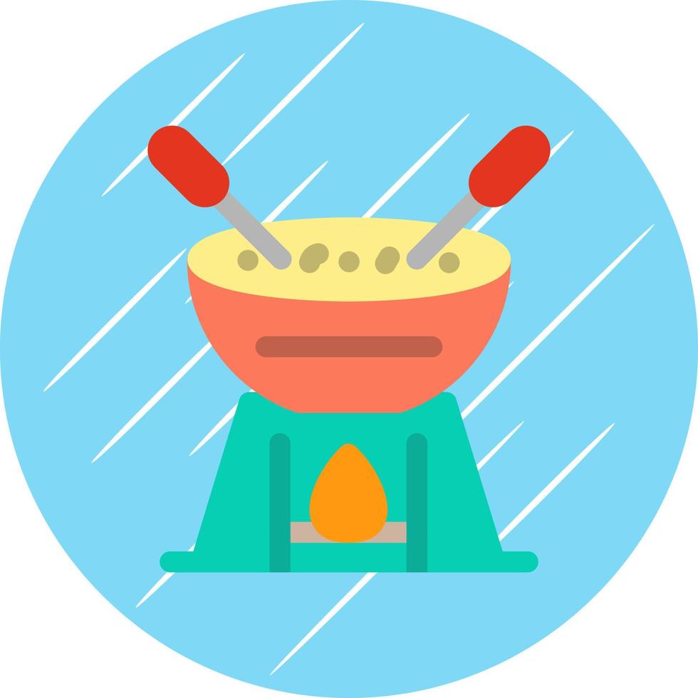 Fondue Vector Icon Design