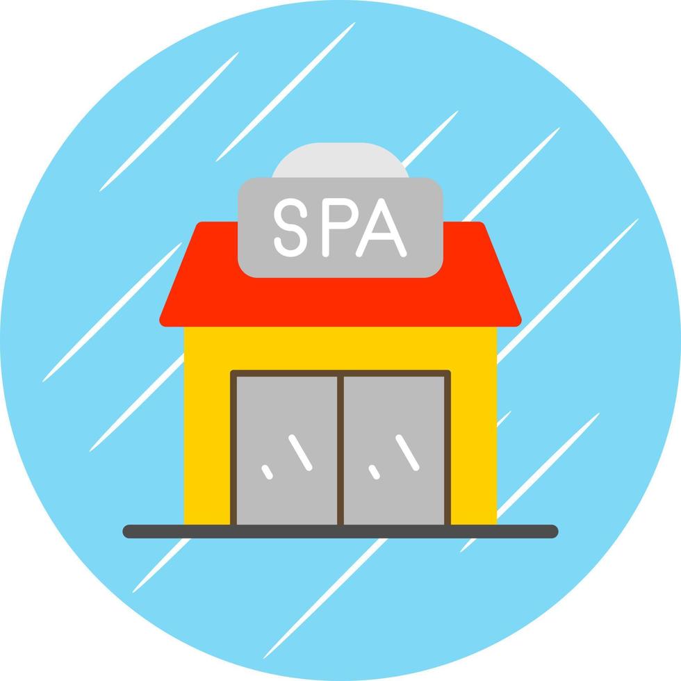 Spa Center Vector Icon Design