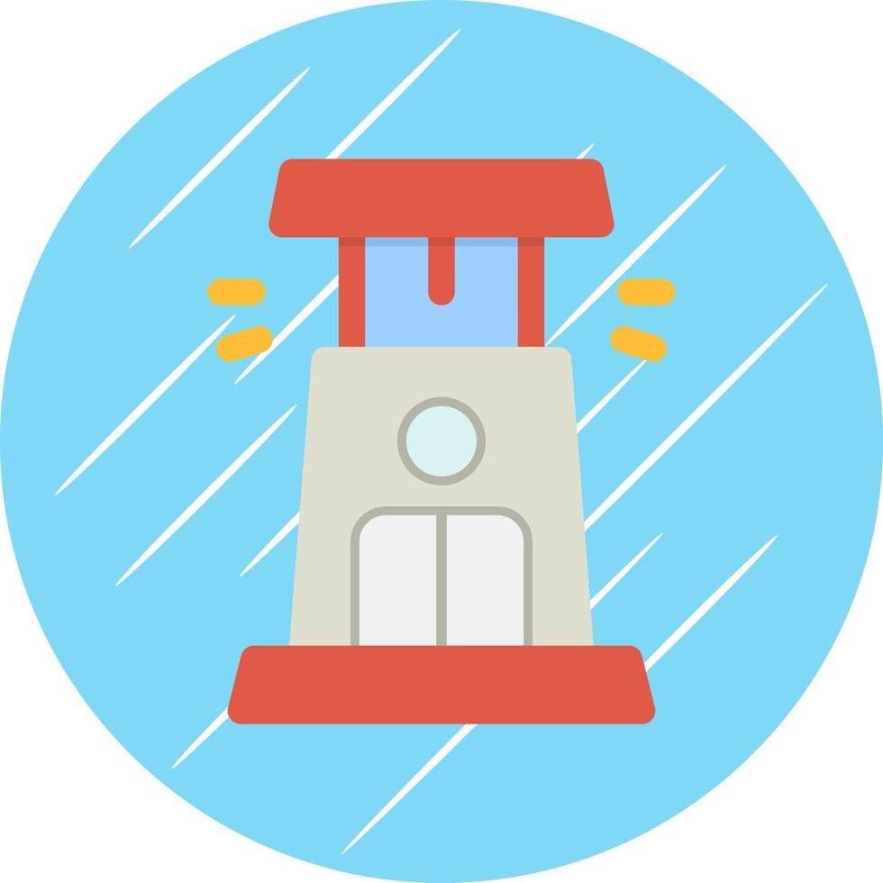 Lighthouse Vector Icon Design