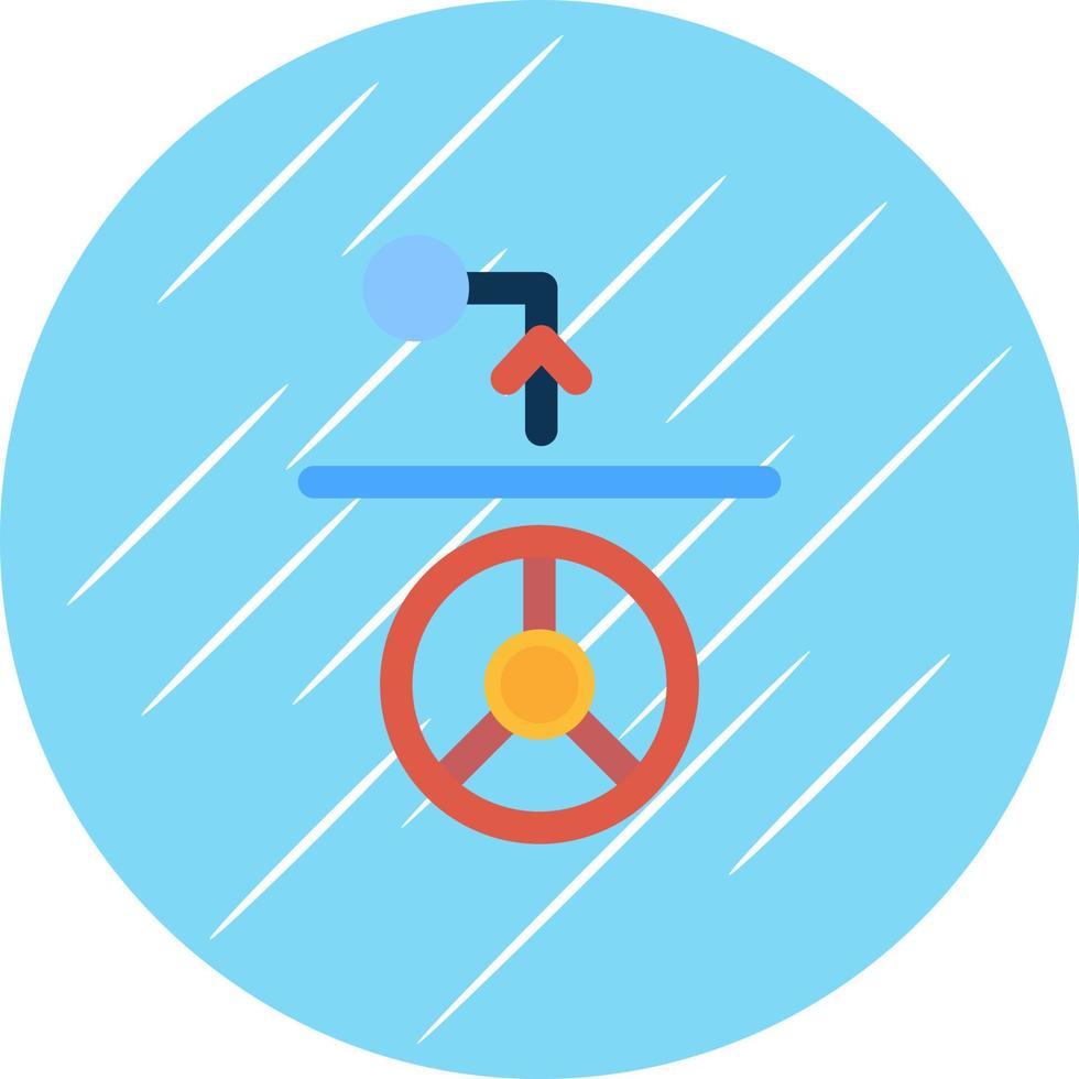 Driving Route Vector Icon Design