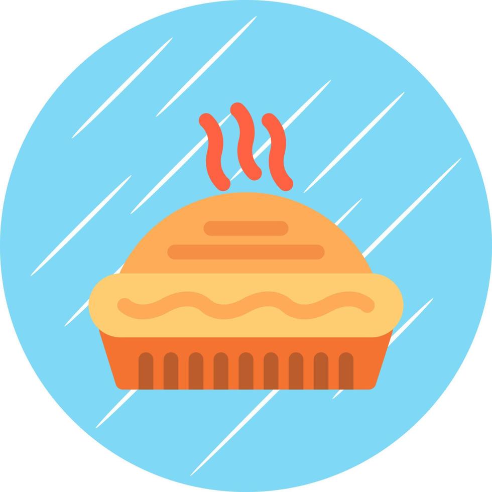 Pie Vector Icon Design