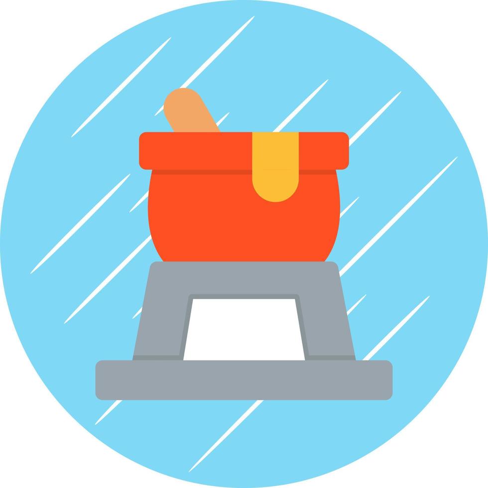 Fondue Vector Icon Design