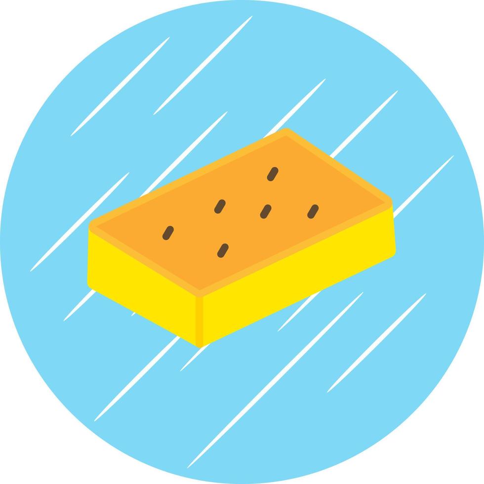 diseño de icono de vector de pan de maíz