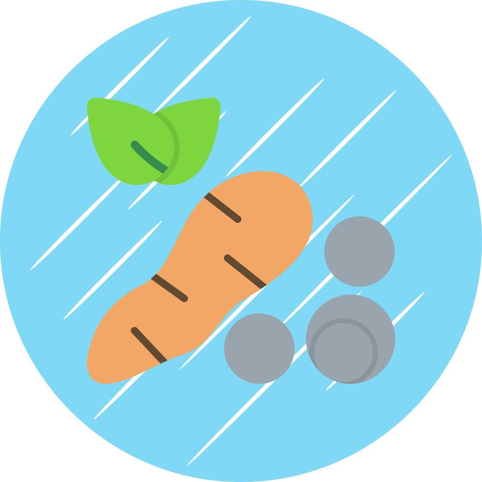 Tapioca Vector Icon Design