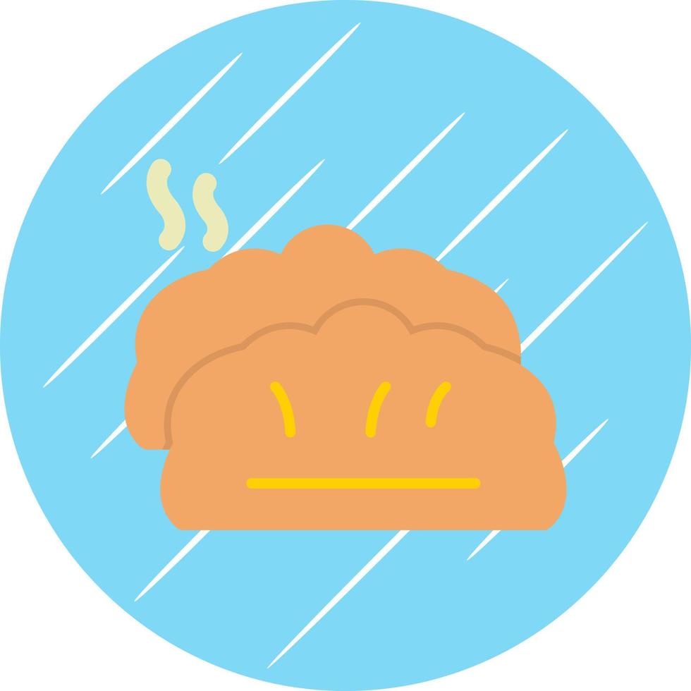 Dumplings Vector Icon Design