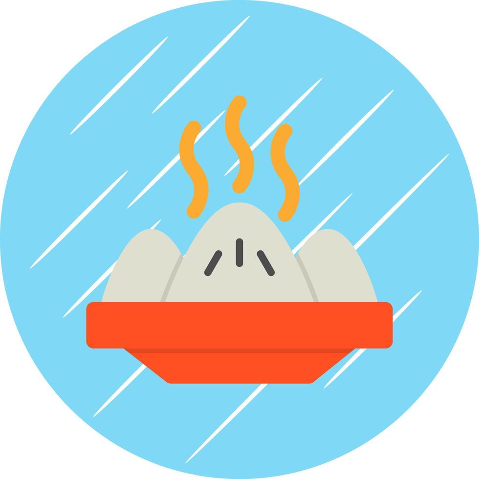 diseño de icono de vector de dim sum