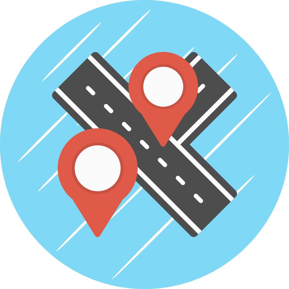 Nearby Destinations Vector Icon Design